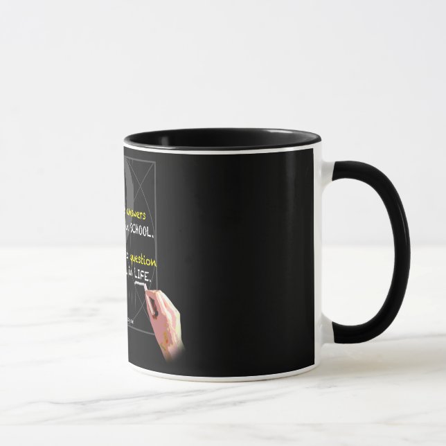 Questions Help in Life Mug (Right)