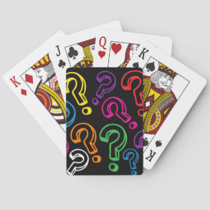 Questions Playing Cards