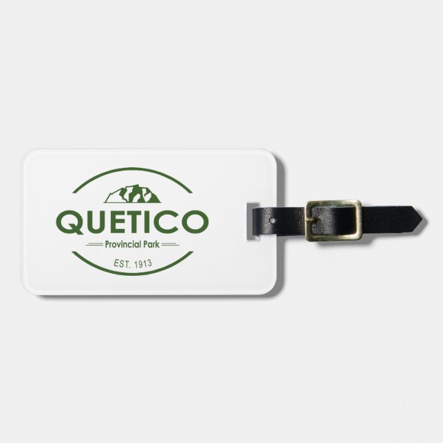 Quetico Provincial Park Luggage Tag (Front Horizontal)