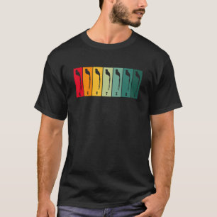 Quetzal Guatemala Retro Chapin Vintage Maya Antigu T-Shirt