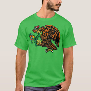 Quetzalcoatl Aztec Feathered Serpent Eagle Mayan I T-Shirt