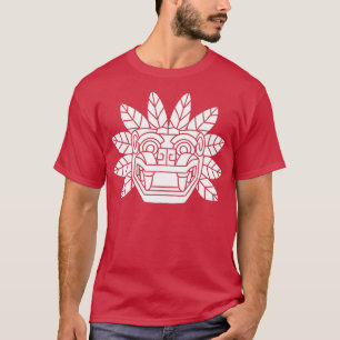 Quetzalcoatl Aztec Feathered Serpent Mayan Inca To T-Shirt