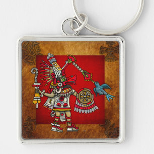 Quetzalcoatl Key Ring