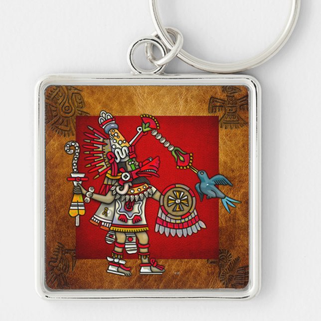 Quetzalcoatl Key Ring (Front)
