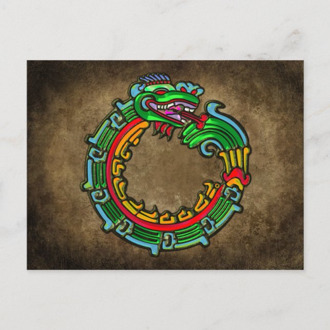 Quetzalcoatl Postcard (Front)