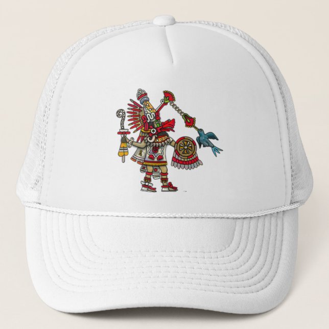 Quetzalcoatl Trucker Hat (Front)