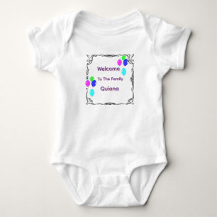 "Quiana" Welcome To The Family, Baby Bodysuit