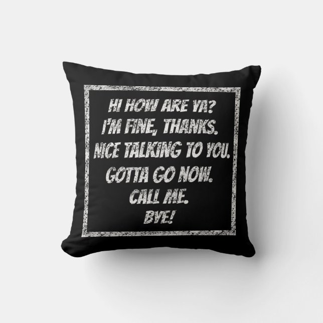 Quick Greetings Cushion (Front)