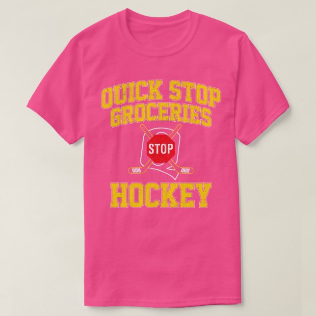 Quick Stop Hockey T-Shirt (Design Front)