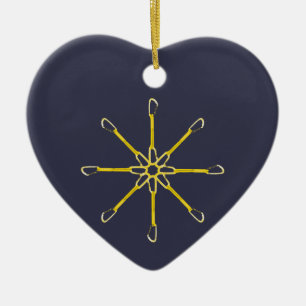 Quickdraw Flower Ceramic Tree Decoration