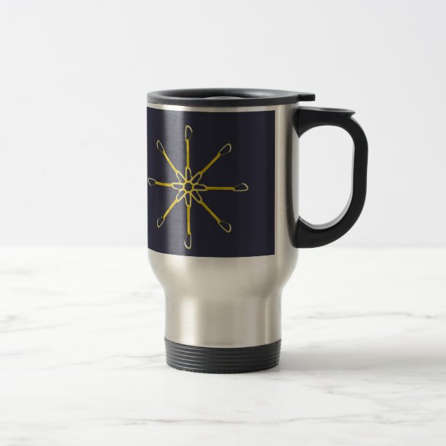 Quickdraw Flower Travel Mug (Right)