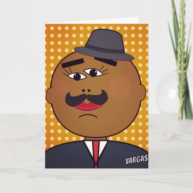 QUICKDRAW Greeting Card Vertical (Front)