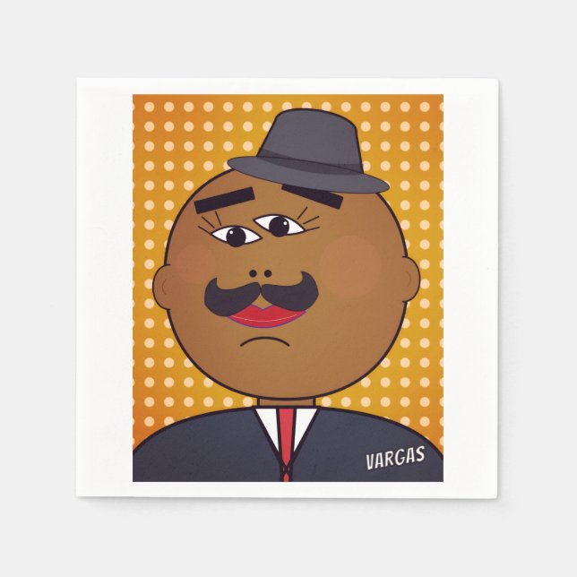 QUICKDRAW Paper Napkin (Front)