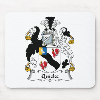 Quicke Family Crest Mouse Pad