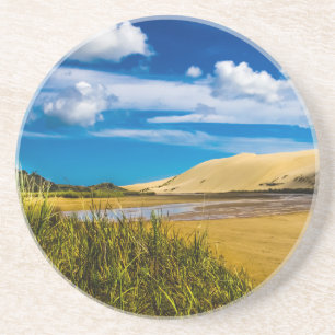 Quicksand stream near 90-Mile Beach, New Zealand Coaster