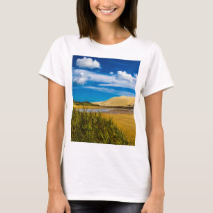 Quicksand stream near 90-Mile Beach, New Zealand T-Shirt