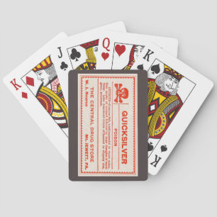 Quicksilver Label Playing Cards