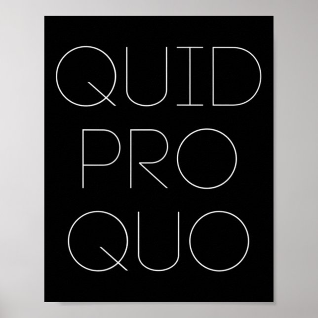 Quid Pro Quo  Poster (Front)