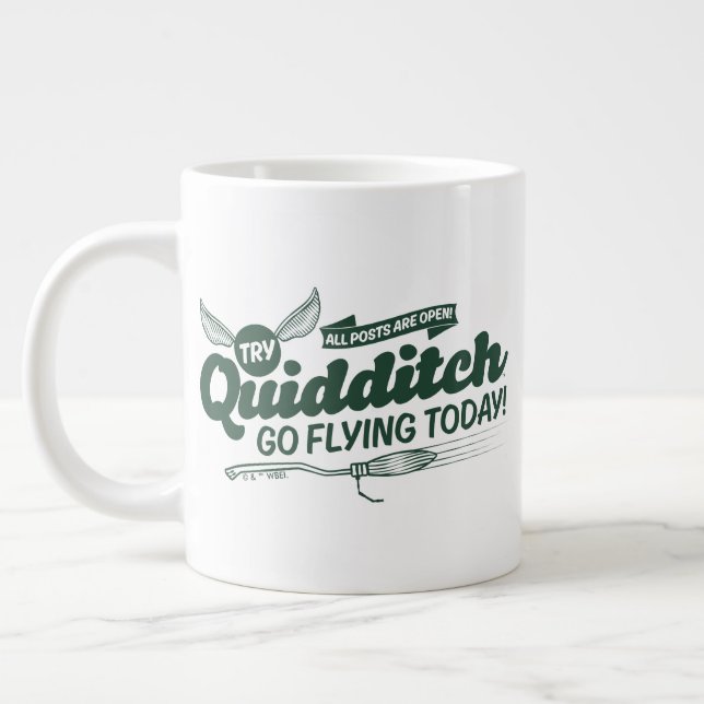 QUIDDITCH™ Recruitment Poster Large Coffee Mug (Left)