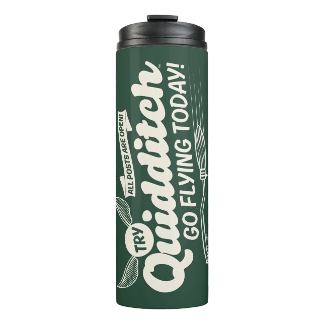 QUIDDITCH™ Recruitment Poster Thermal Tumbler (Front)