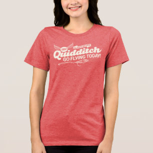 QUIDDITCH™ Recruitment Poster Tri-Blend Shirt