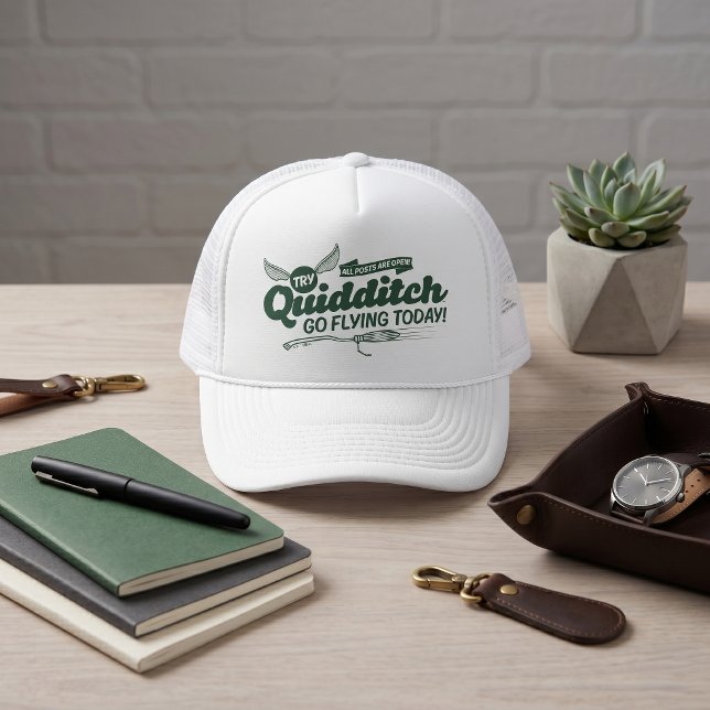 QUIDDITCH™ Recruitment Poster Trucker Hat (Creator Uploaded)