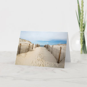 Quiet Beach Card