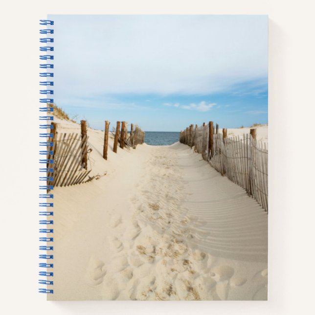 Quiet Beach Notebook (Front)