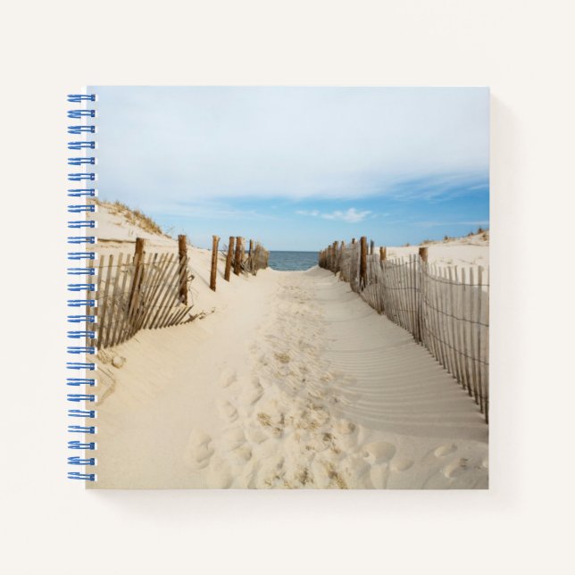 Quiet Beach Notebook (Front)