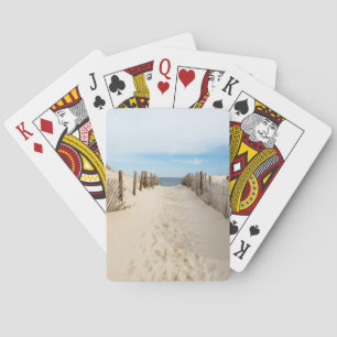 Quiet Beach Playing Cards