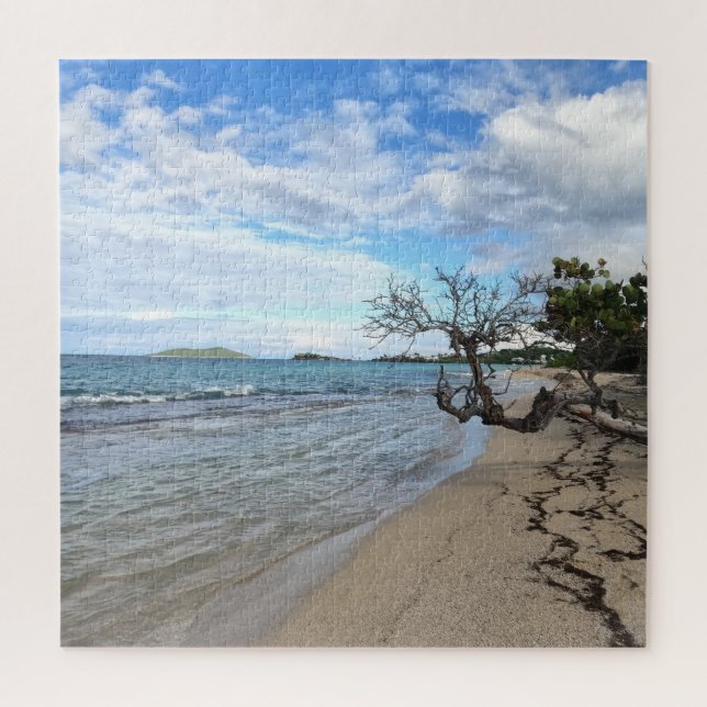 Quiet Beach - St Croix, USVI Puzzle (Vertical)