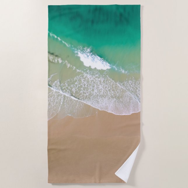 Quiet Beach Towel (Front)
