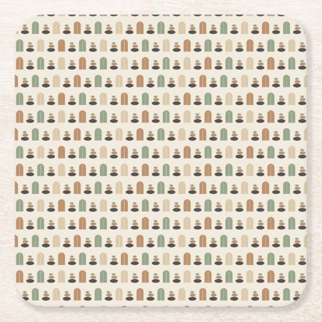 Quiet Cairn Coaster (Front)