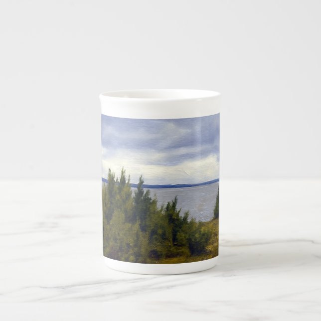 Quiet Coast of Vormsi Bone China Mug (Front)