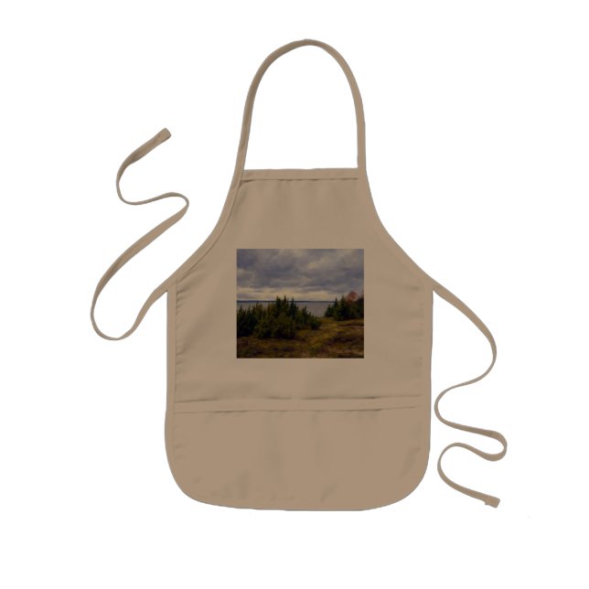 Quiet Coast of Vormsi Kids Apron (Front)