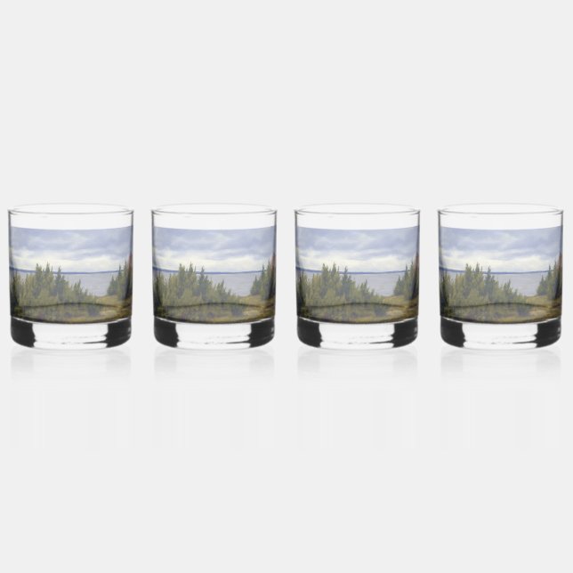Quiet Coast of Vormsi Whiskey Glass (Front)