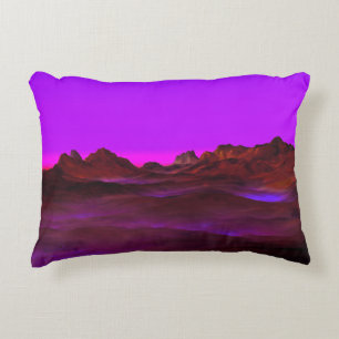 Quiet Desert Evening Decorative Cushion