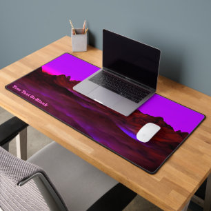 Quiet Desert Evening Desk Mat