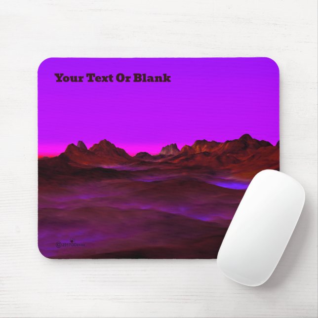 Quiet Desert Evening Mouse Pad (With Mouse)