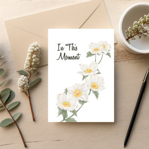 Quiet Dogwood Sympathy Card