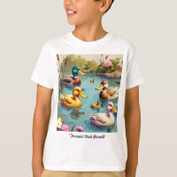 "Quiet Ducks in Tranquil Pond"