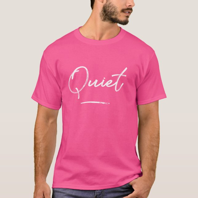 Quiet Emotions Graphic for Authentic Feelings T-Shirt (Front)