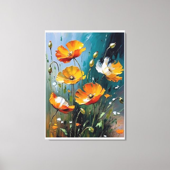 quiet energy Panel C Canvas Print (Front)