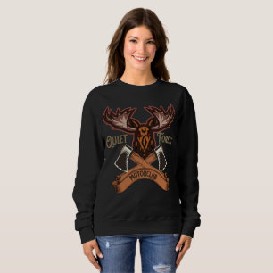 Quiet Forest Motorclub, simple and cool Sweatshirt