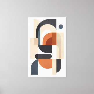 Quiet Geometry in Balance Canvas Print