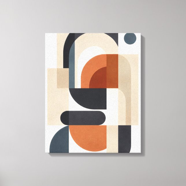 Quiet Geometry in Balance Canvas Print (Front)