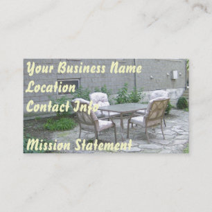Quiet Getaway Business Card
