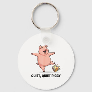 Quiet Ggy Funny Litical Meme Anti-trump Design  Key Ring
