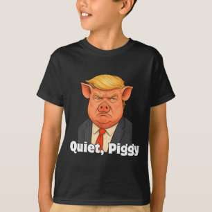 Quiet Ggy Snarky Litical G Joke Design T-Shirt
