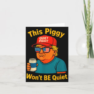 Quiet Ggy Tees Family Friends Funny Design Perfect Card